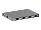 NETGEAR 48P GE POE++ Smart Switch W/10G SFP+ GS752TXUP