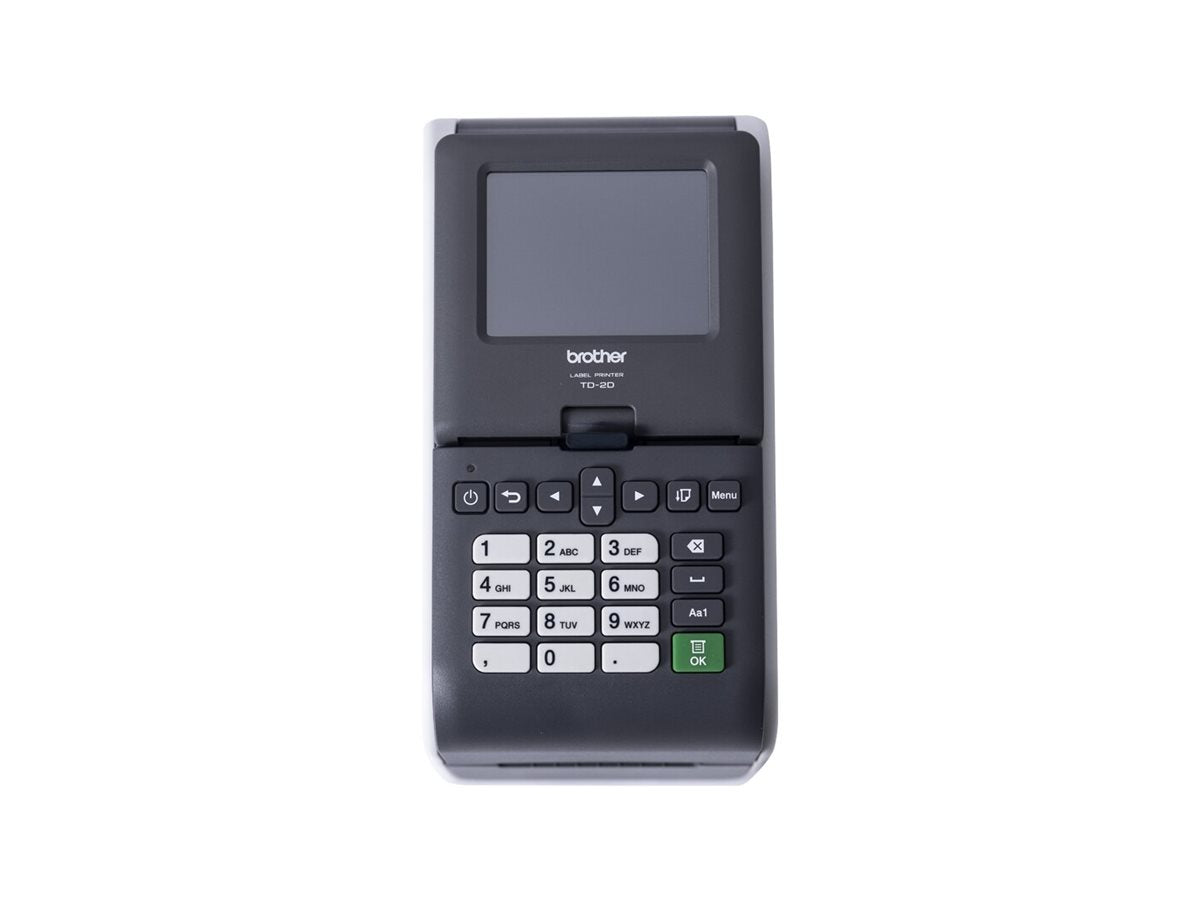 BROTHER 2p label printer USB connection 203dpi Ethernet Possible battery LCD screen Bluetooth Wi-Fi touch screen