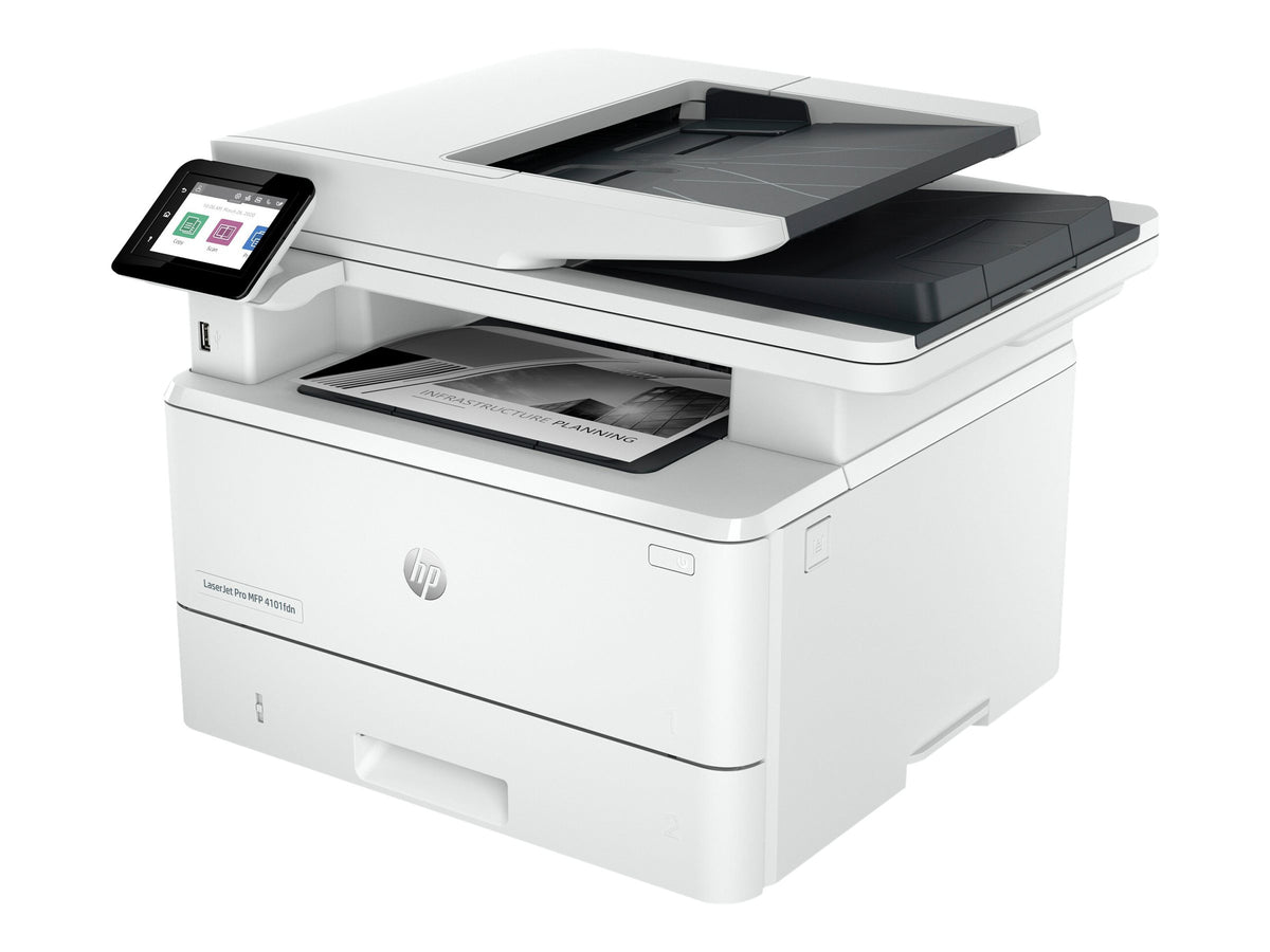HP LaserJet Pro MFP 4102fdw Mono laser 38ppm Copy 40ppm Print 350sheets LAN Wi-Fi USB Bluetooth USB imprimante A4 laser mono WIFI