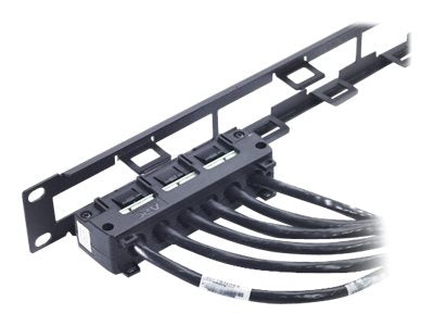 APC Data Distribution Cable CAT6 UTP CMR 6XRJ-45 Black 40FT 12,2m