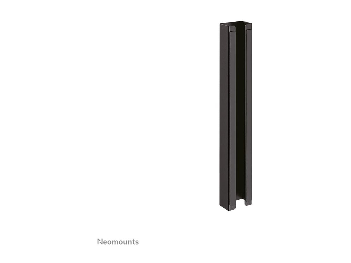 NEOMOUNTS Magnetic Cable Cover for sit/stand desk frames multiple cables black
