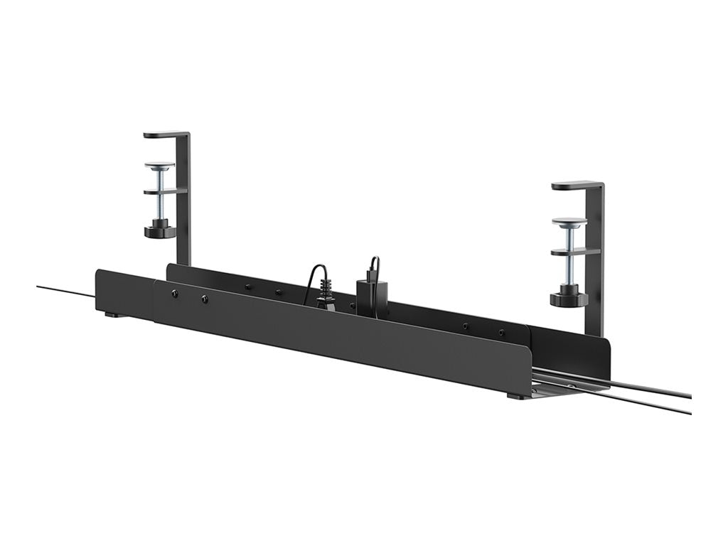 NEOMOUNTS Cable Management Tray max 5kg. clamp-on design universal black