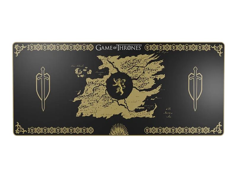 LEXIP X TSUME - GAME OF THRONES LANNISTER MOUSE PAD XXL BLACK