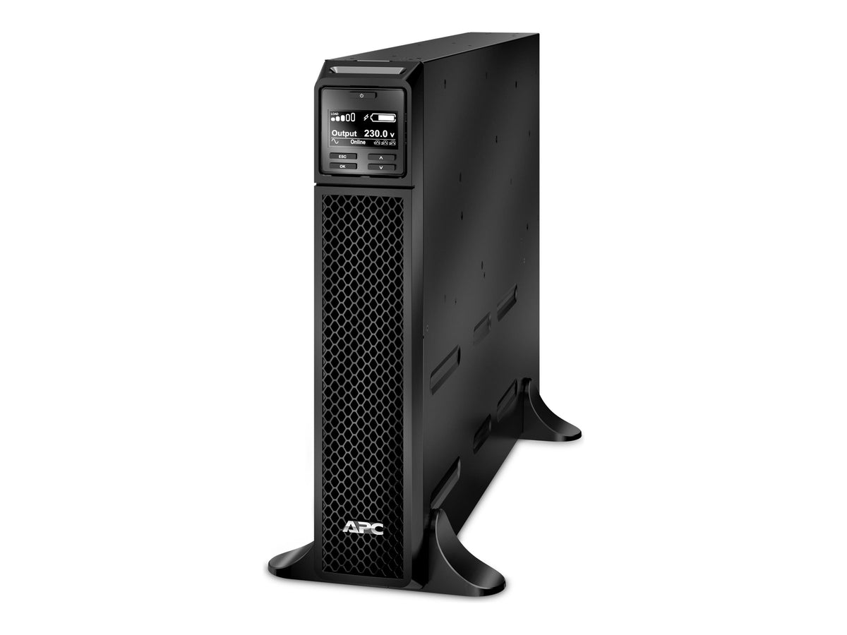 APC Smart-UPS SRT 3000VA UPS AC 208/240V 2700Watt 3000VA 1-phase USB output connectors 10 2.4m cord Black
