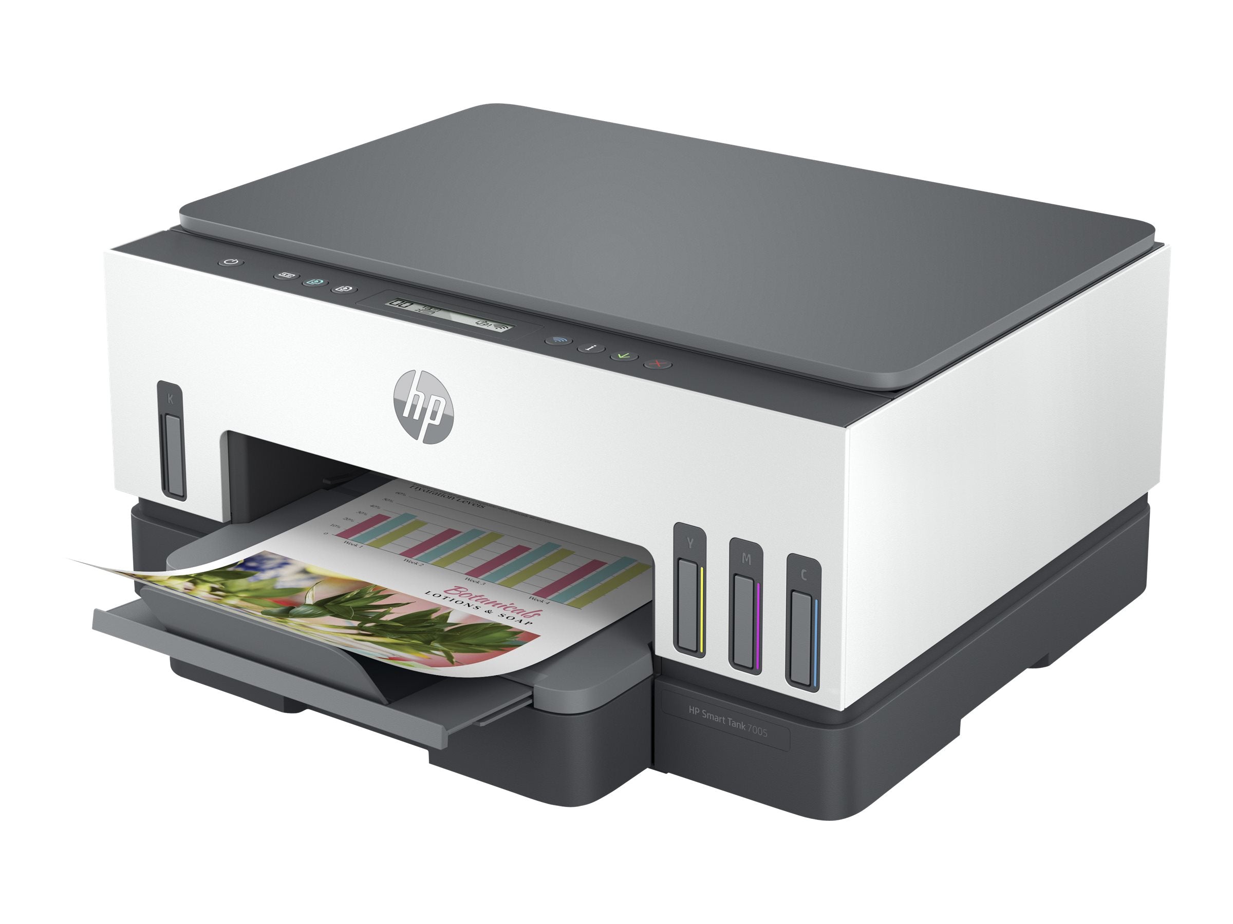 HP Smart Tank 7005 All-in-One MFP colour inkjet refillable A4 15ppm Print 250sheets USB Bluetooth imprimante Wi-Fi multifonction