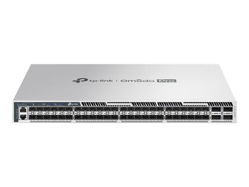 TP-LINK S7500-48XF4C Omada Campus 48-Port 10G Stackable L3managed Aggregation Switch 48x 10G SFP+ 4x100G QSFP28 Slots