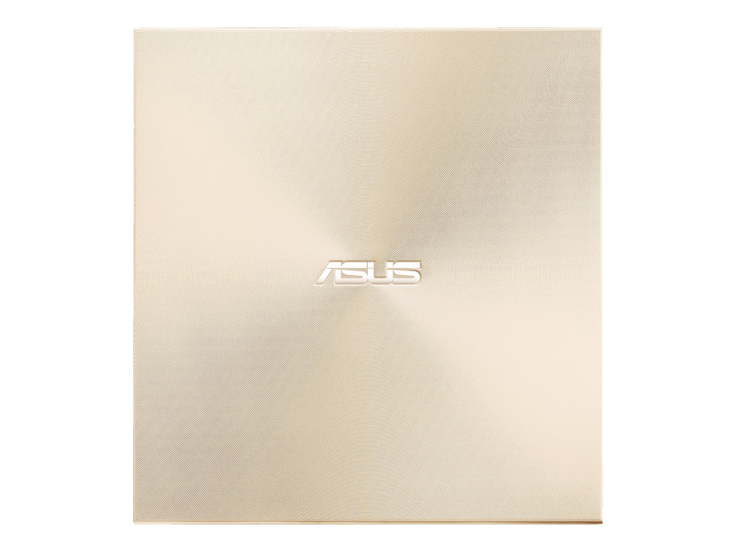 ASUS SDRW-08U8M-U/GOLD/G/AS/P2G External Ultraslim 8X DVD writer USB Type-C Mac Compatible 13.9mm Ultraslim M-DISC NERO Backitup