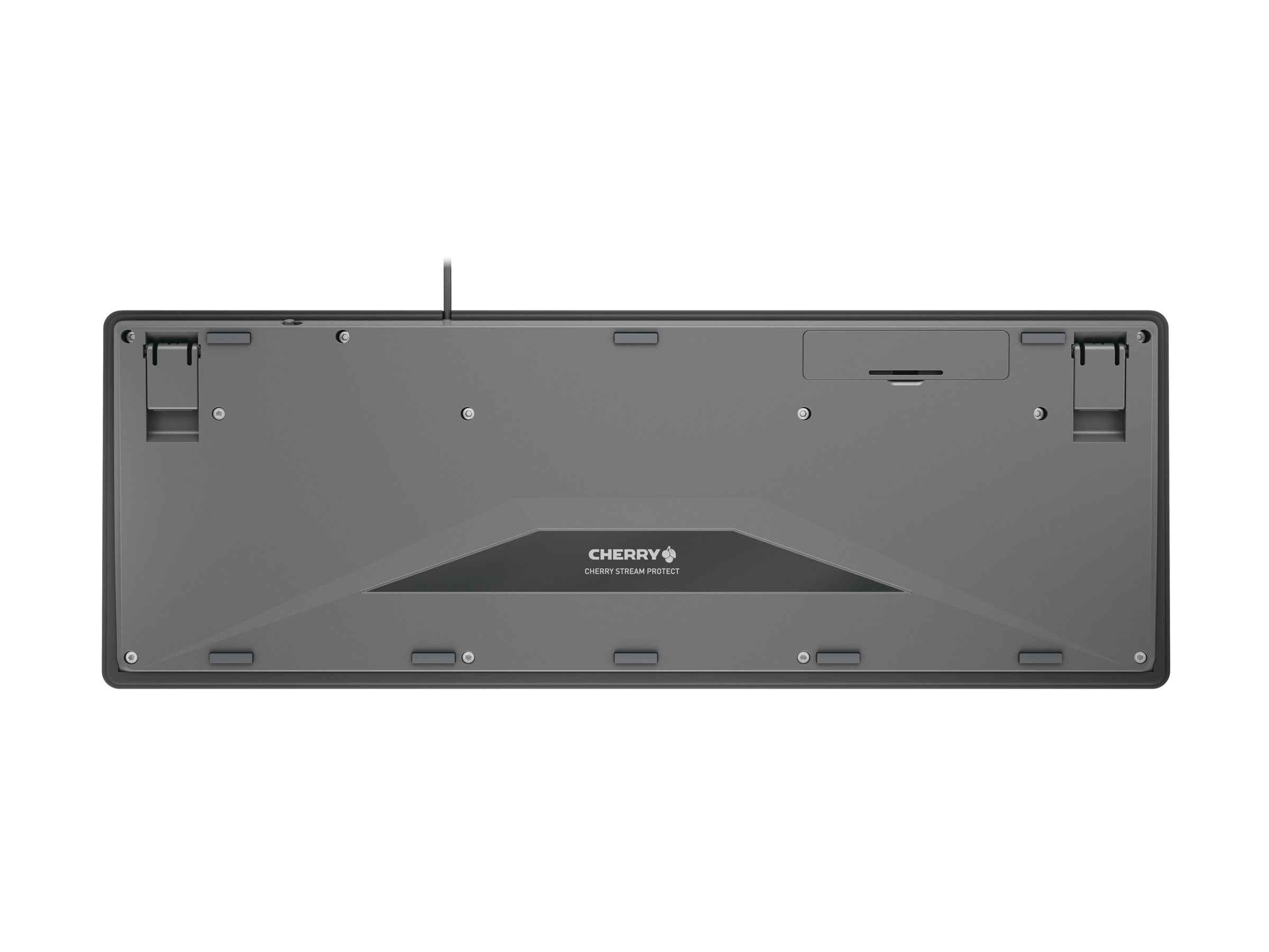 CHERRY Clavier Stream Protect AZERTY USB noir