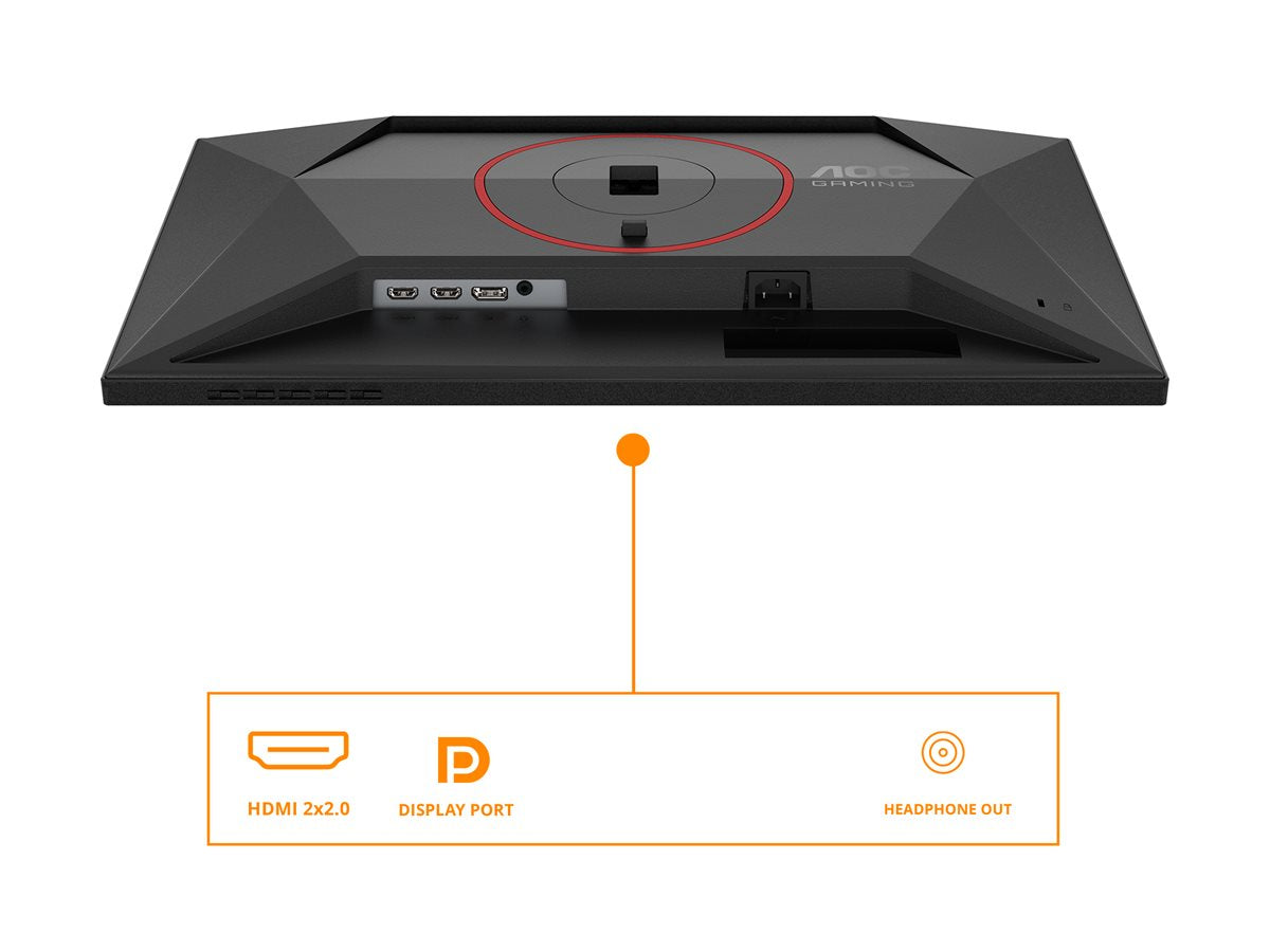 AOC 24G4HA 23.8p Fast IPS FHD 200Hz 300cd/m2 1ms HDMI2.0x2 DP Speakers Pivot