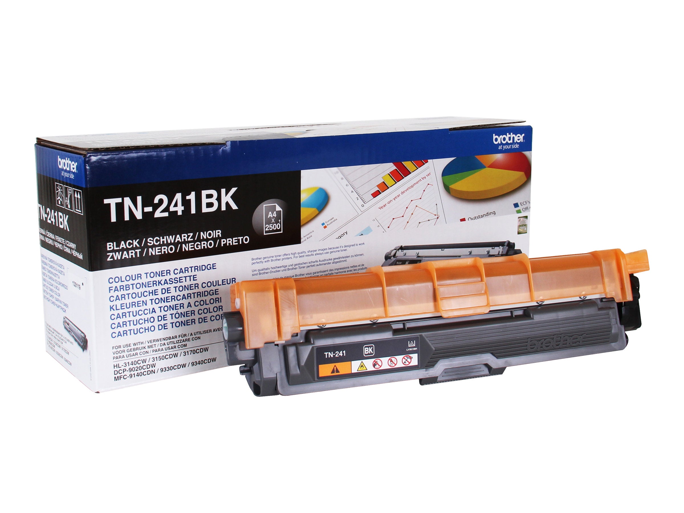 BROTHER TN241BK TWIN-pack black toners BK 2500pages/cartridge