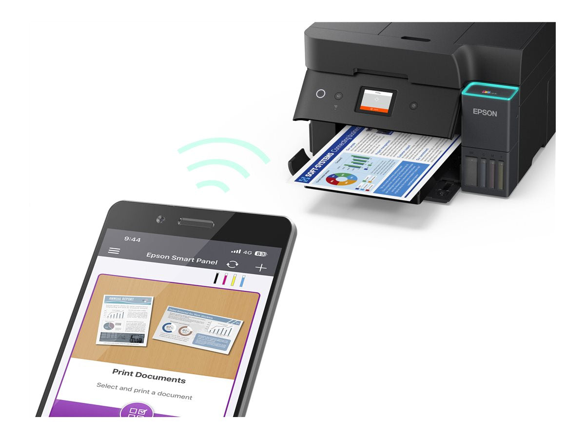 EPSON EcoTank ET-4950 Inkjet MFP A4 18ppm ISO USB WLAN Wi-Fi