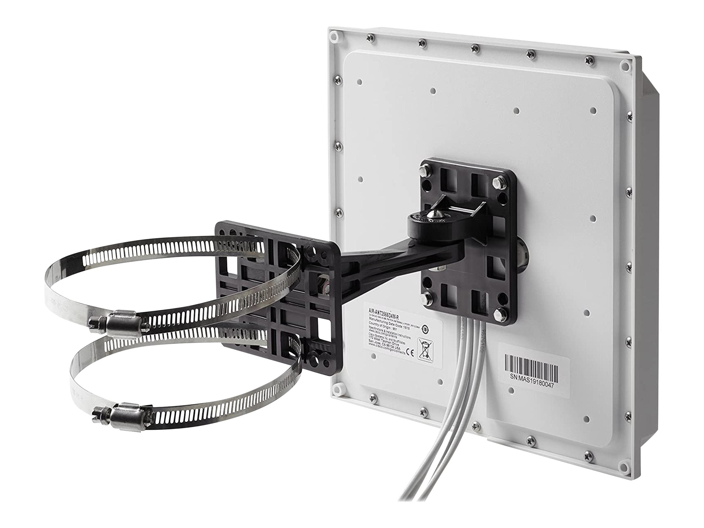 CISCO 2.4GHZ/5GHZ 6 DBI 60 DEG. PATCH ANT 4-PORTS RP-TNC SELF ID