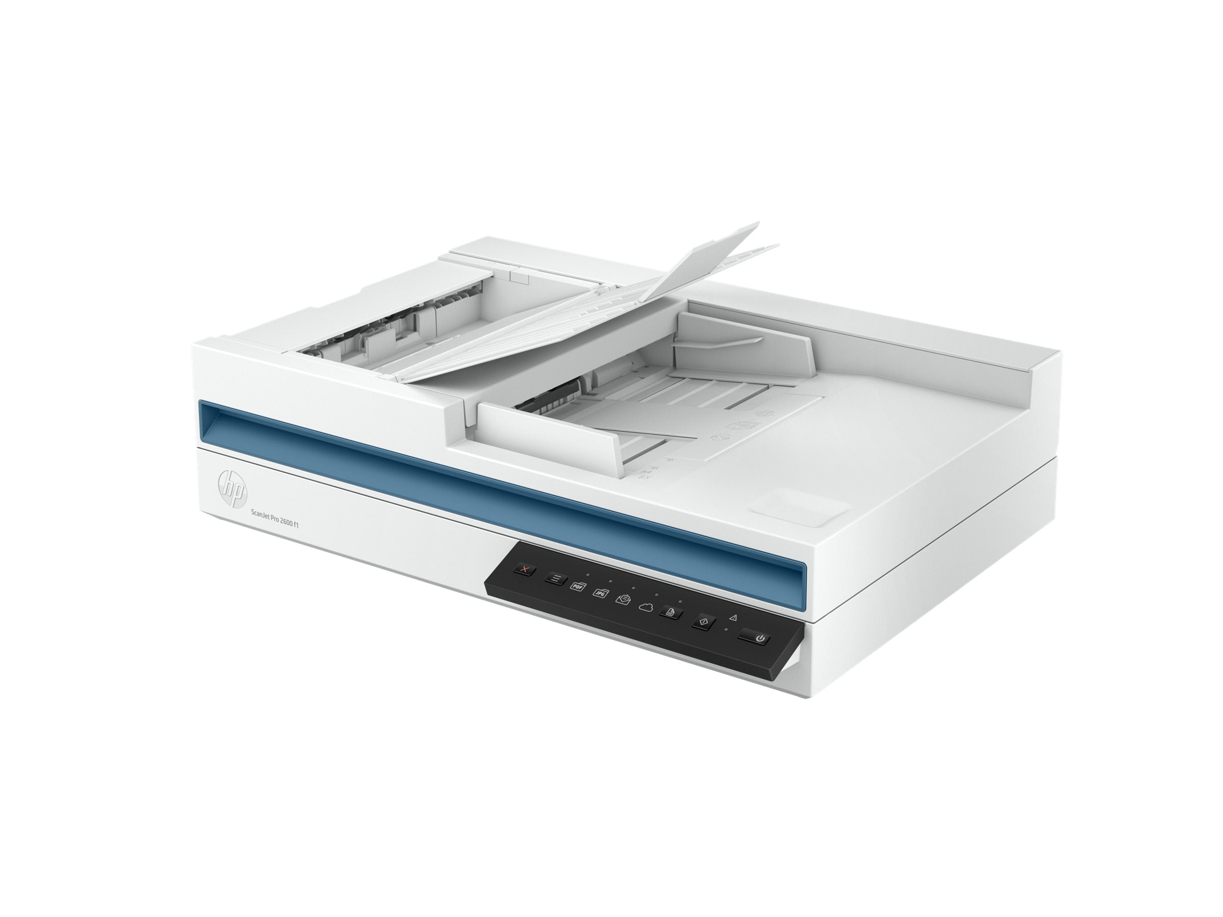 HP Scanjet Pro 2600 f1 Document scanner CMOS CIS Duplex A4 1200dpix1200dpi 25ppm mono 25ppm colour ADF 60sheets 1500scans USB