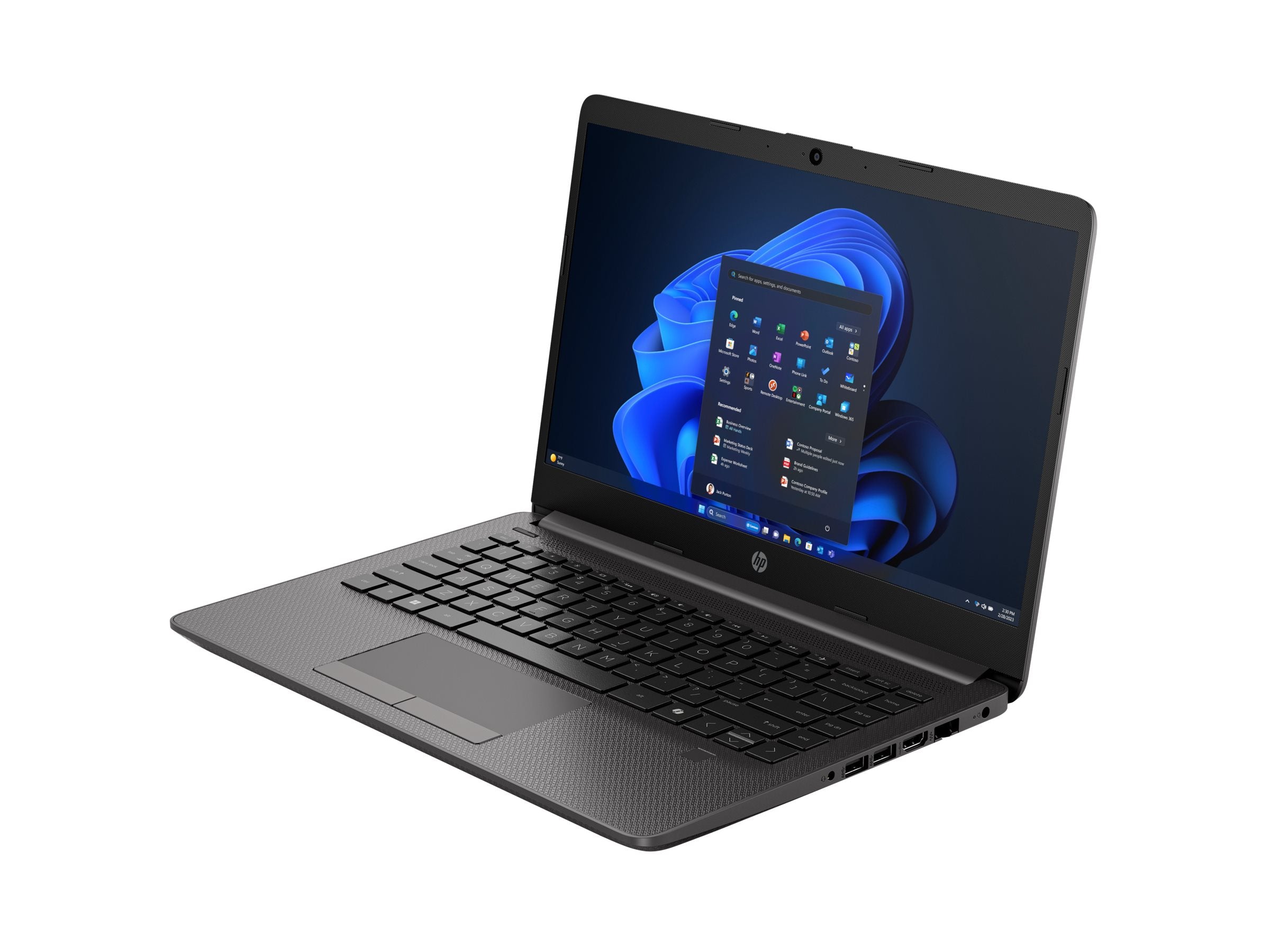 HP 240R G9 Intel Core i3-1315U 14p FHD AG LED UWVA 8Go DDR4 256Go SSD UMA W11P 1/1/0