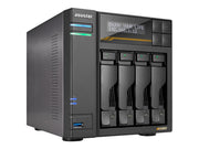 ASUSTOR LOCKERSTOR 4 GEN 3 - AS6804T - NAS 4 baies - AMD Ryzen Embedded V3C14 - 16Go ECC DDR5 - 10 GbE x2 - 5 GbE x2 - USB x2