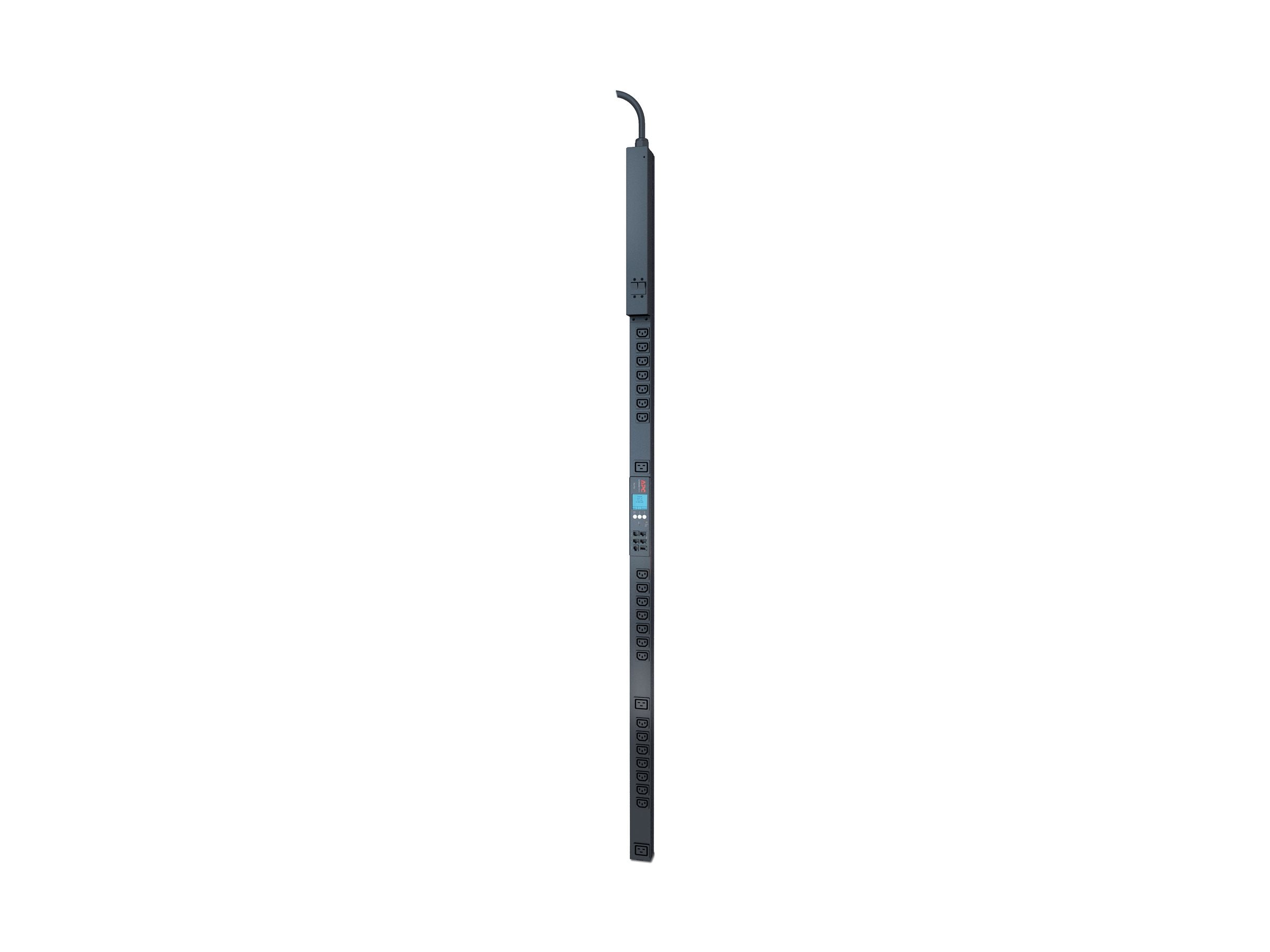 APC Metered Rack PDU ZeroU 2G Rack AC 200/208/230V Ethernet input IEC 60309 32A output connectors 24 0U Black