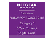NETGEAR Pack ProSUPPORT 5 ans OnCall 24/7 Catégorie 1