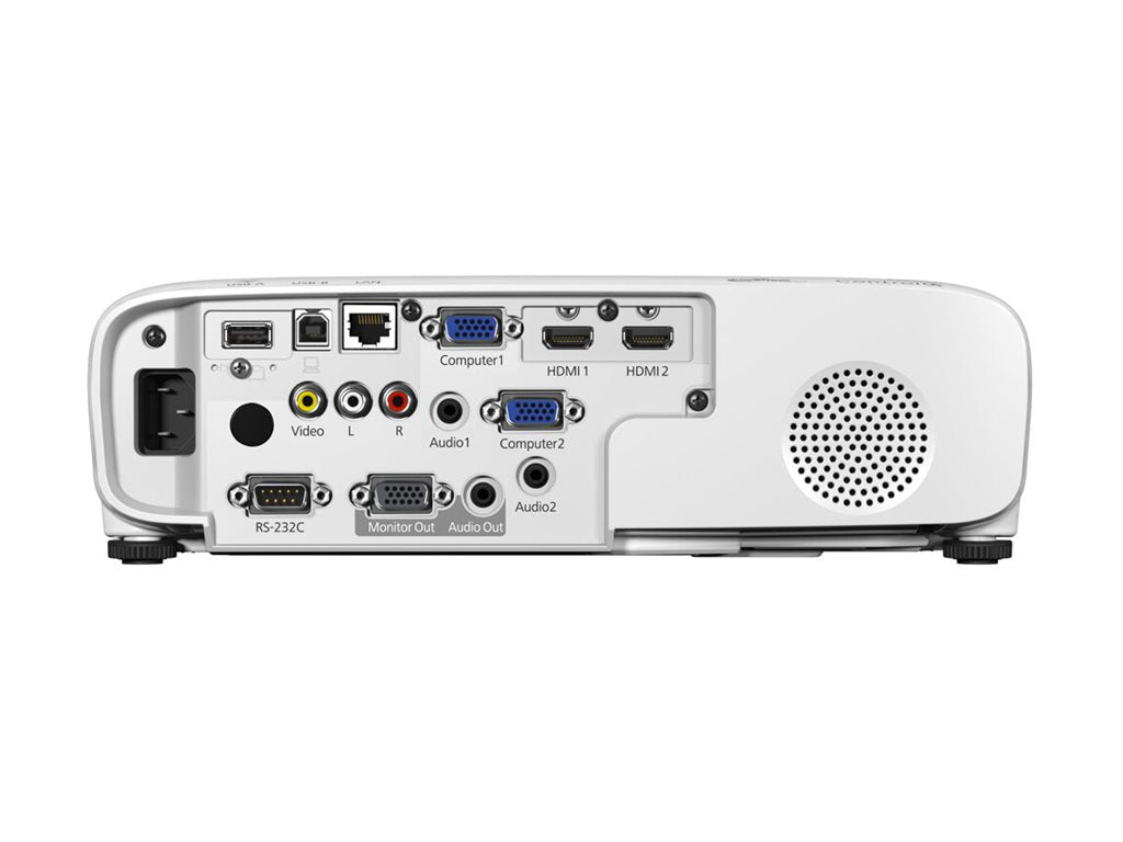 EPSON EB-W49 Projecteur 3LCD, WXGA , 3800 lm, 16 000 : 1, 1,30 – 1,56:1, VGA x2, HDMI x2 , RJ45, Wifi avec ELPAP11