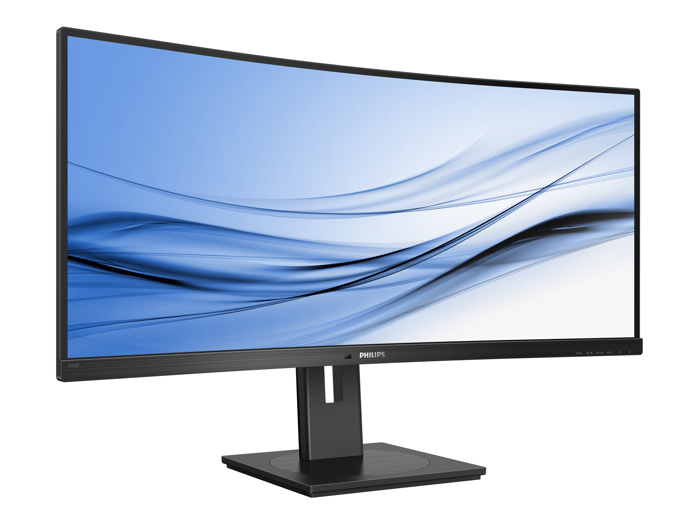 PHILIPS 346B1C 34inch USB-C DOCKING DISPLAY 3440x1440 Curved VA 21:9 5ms GtG HAS USB-C/DP/HDMI RJ45 USB HUB Speakers VESA