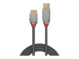 LINDY 1m USB 3.0 Type A/Micro-B Cable Cromo Line 5Gbit/s