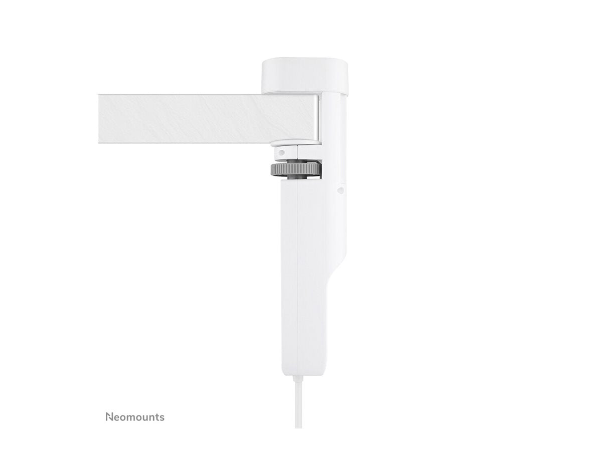 NEOMOUNTS VOLT Desk Clamp socket with Quick-charge USB Ports clamp 0-50mm 3x type-F 230V 1x USB-A 18W 2x USB-C 20W