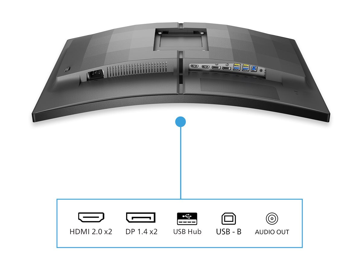 PHILIPS 27M2C5500W/00 27p VA Curved QHD 240Hz 400cd/m2 1ms 2xHDMI2.0 DP1.4 USB 3.2 PIP HAS