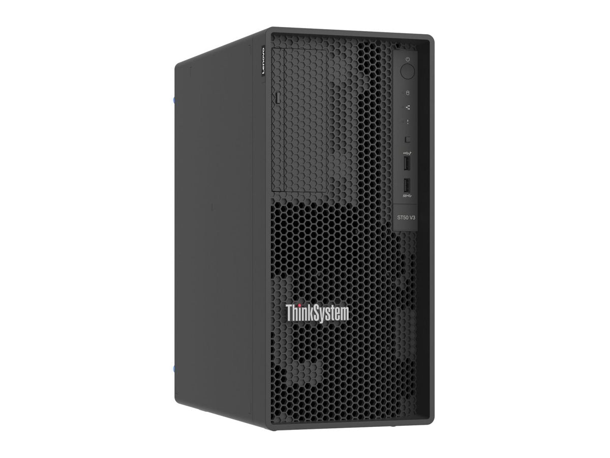 LENOVO ISG Thinksystem ST50 V3 1xIntel Xeon 6315P 4C 2.8GHz 55W 1x16Go 1Rx8 2x480Go SSD SW RD 1x500W