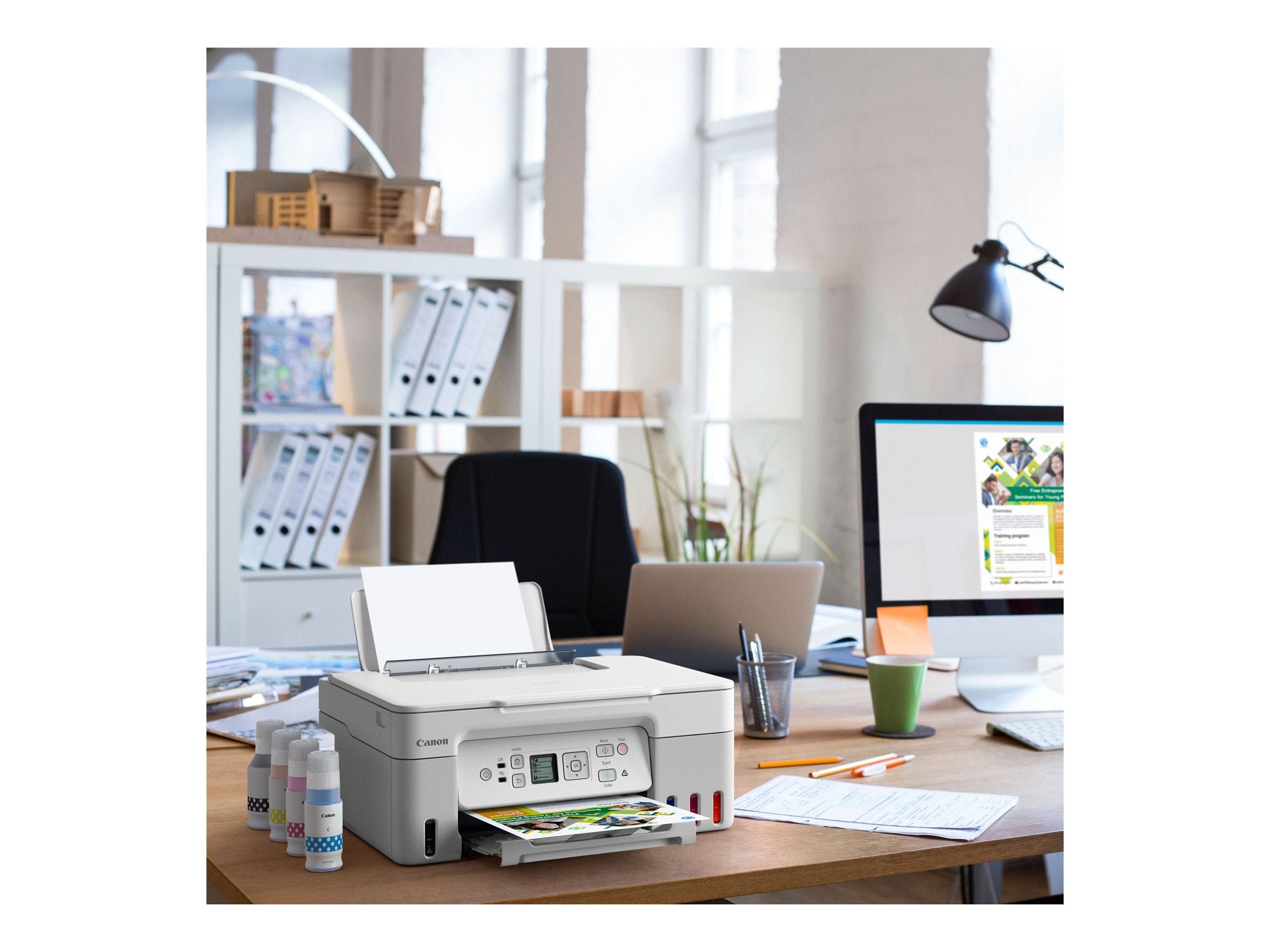 CANON PIXMA G3571 color inkjet MFP Wi-Fi Print Copy Scan Fax Cloud 11ipm mono 6ipm colour