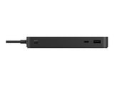 MICROSOFT Surface - Dock Thunderbolt 4 - Station daccueil - 3xUSB-C - 3xUSB 3.2 - Ethernet - Audio Jack - GigE - 165W - Noire