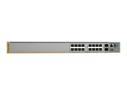 ALLIED L3 Stackable Switch 16x 100M/1/2.5/5G-T PoE++ 2x SFP+ ports and dual fixed PSU EU Power Cord