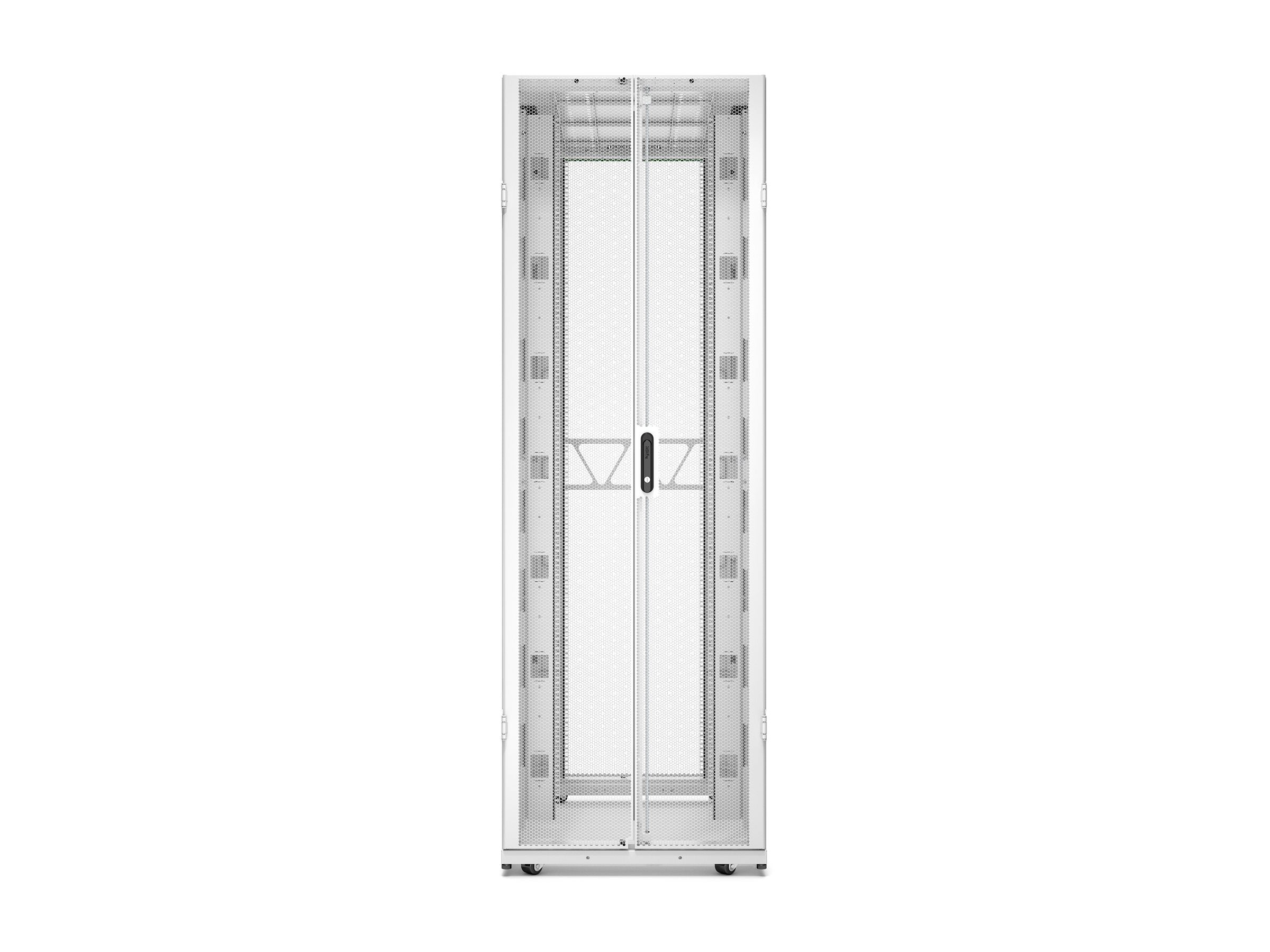 APC NetShelter SX Gen 2 Rack cabinet 2258H x 750W x 1200D mm with Sides floor-standing white 48U 19 TAA Compliant
