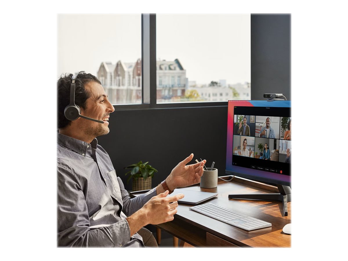 CISCO 721 Wireless Single On-ear Headset USB-A Bundle-Carbon Black