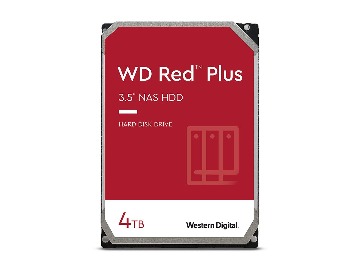 WD Red Plus 4To SATA 6Gb/s 3.5p HDD