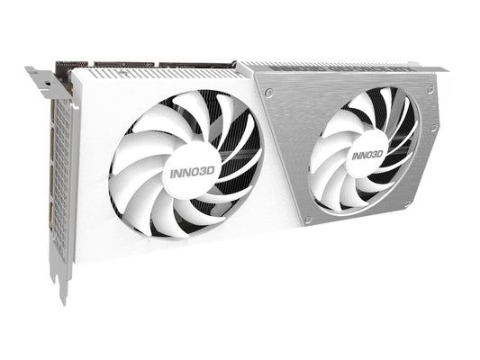 INNO3D GeForce RTX 4060 Ti Twin x2 OC 16Go GDDR6 1xHDMI 3xDP White
