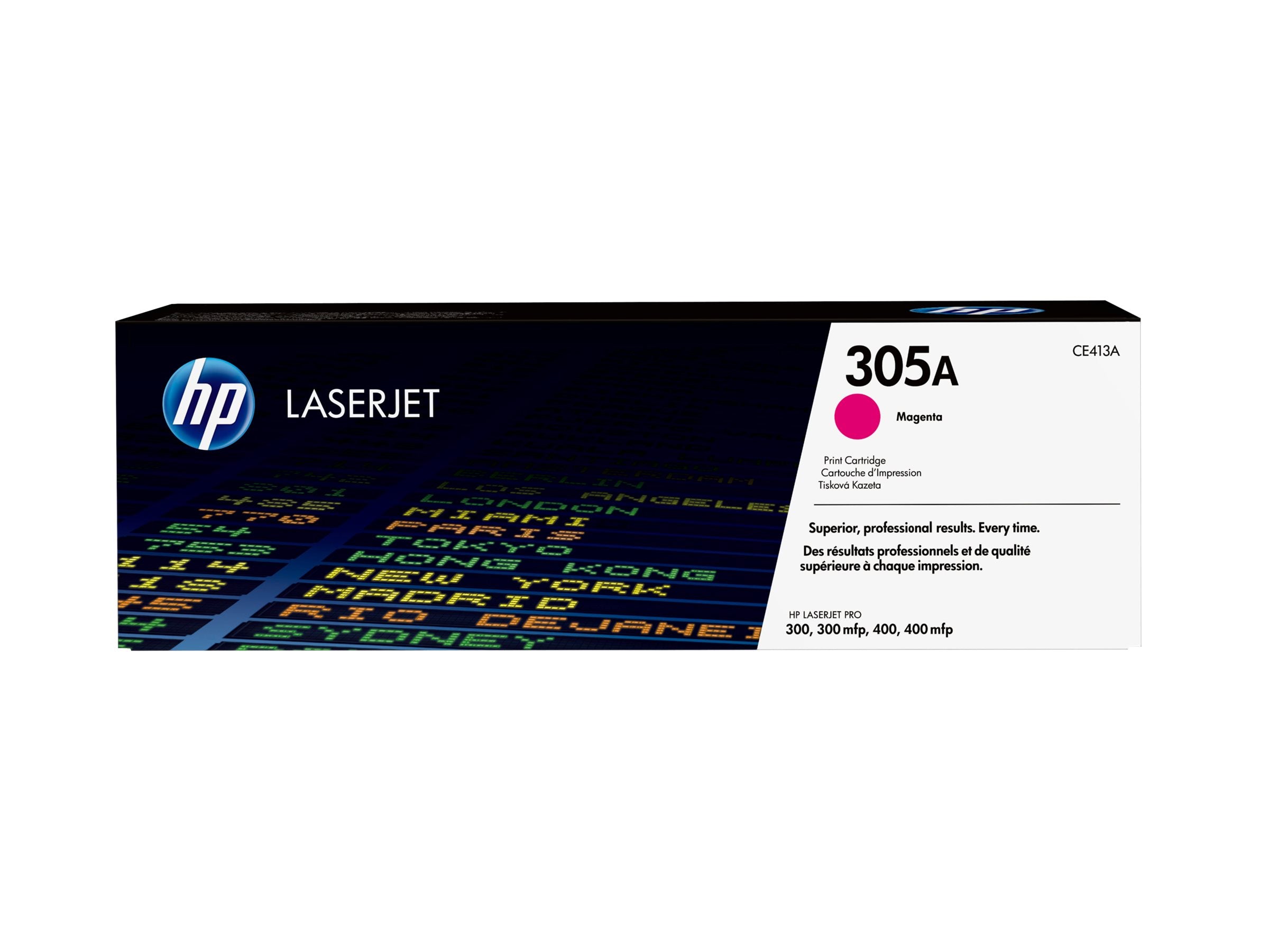 HP 305A original LaserJet Toner cartridge CE413A magenta standard capacity 2.600 pages 1-pack