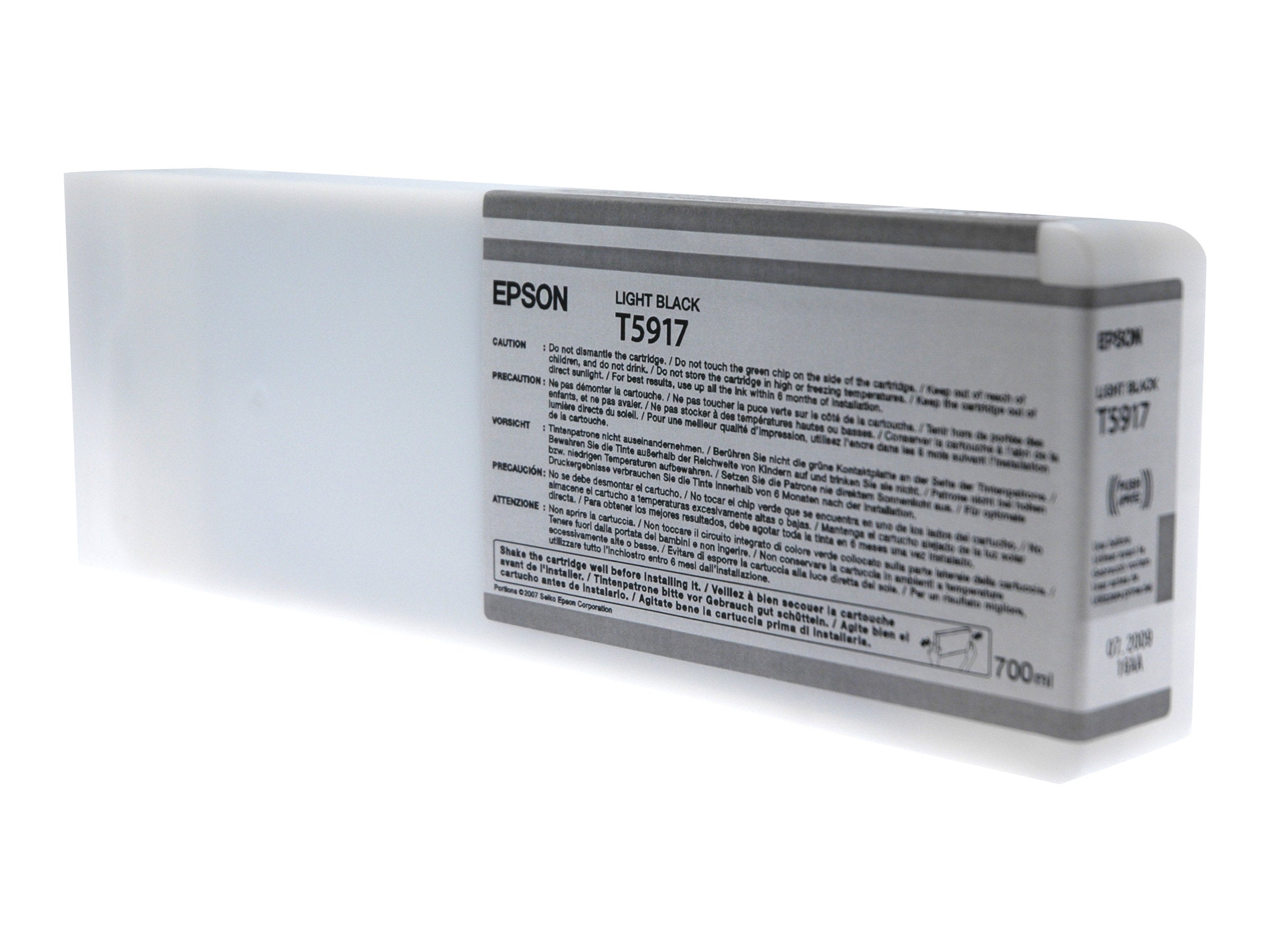 EPSON 5LB T5917 ink cartridge light black standard capacity 700ml 1-pack