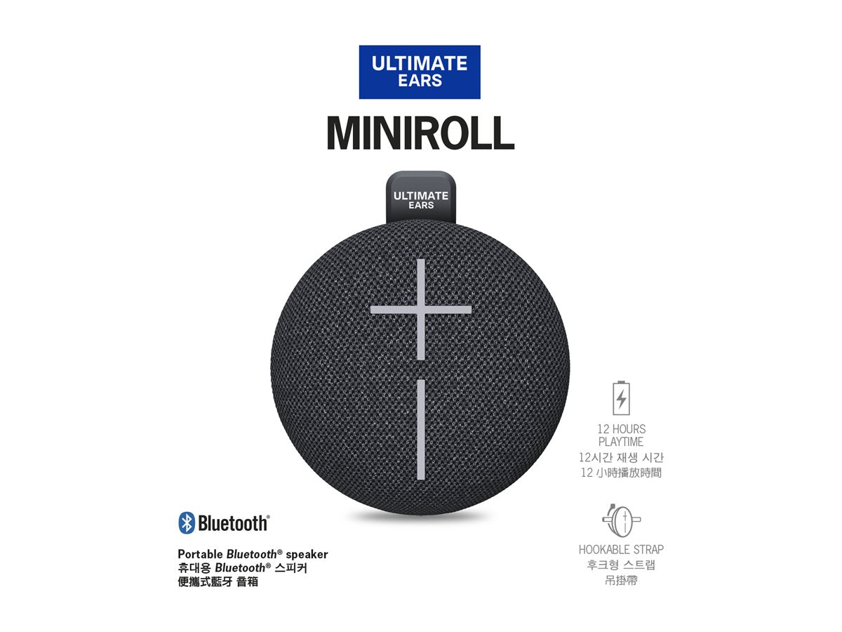 Logitech 984-002017 Ultimate Ears Miniroll Haut-parleur portable noir