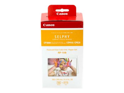CANON RP-108 Ink Cassette/Paper Set