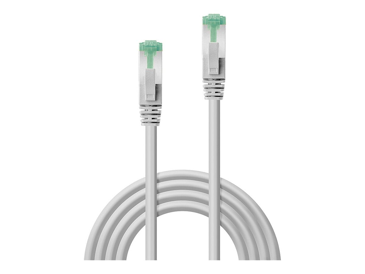 LINDY 7.5m Cat.6A S/FTP GRS TPE Network Cable Grey