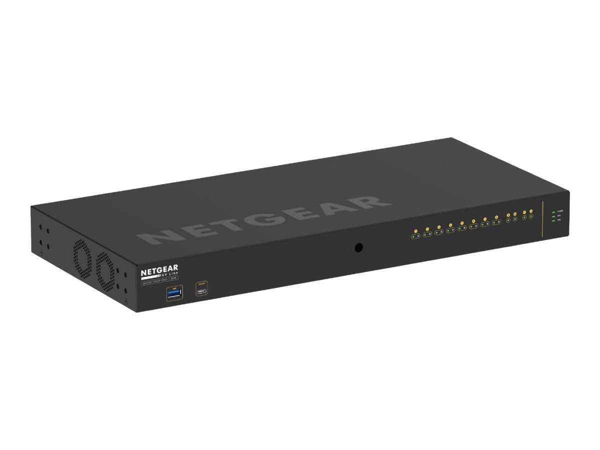 NETGEAR M4250 12-Port AV Line PoE+ Switch 125W 2x1G 2xSFP Managed Switch