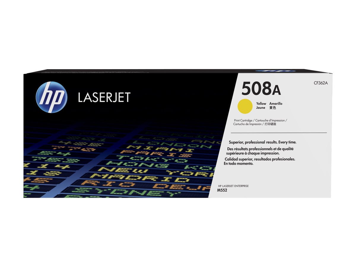 HP 508A original Toner cartridge CF362A yellow 5.000 pages standard capacity