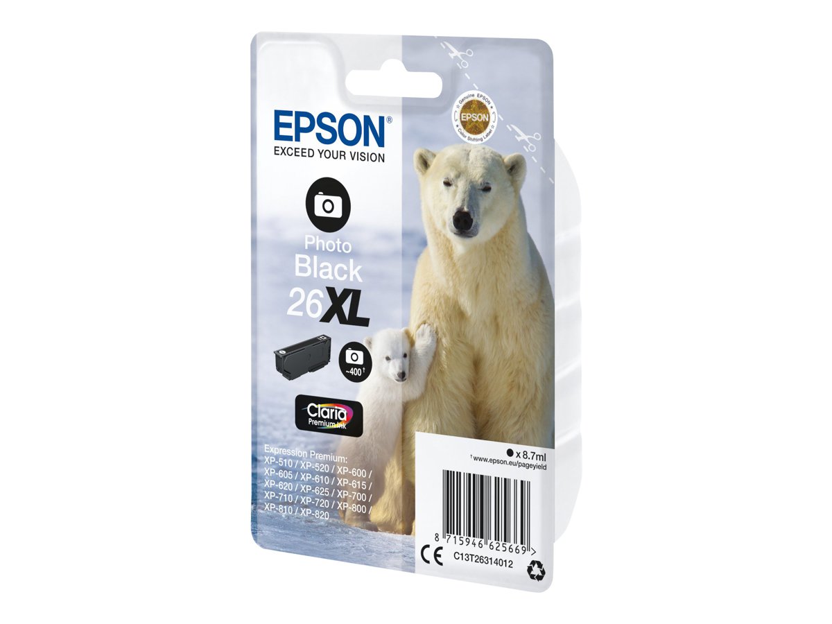 Ink/26XL Polar Bear 8.7ml PBK