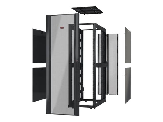 APC NetShelter SX 48U 750mm Wide x 1070mm Deep Enclosure Without Sides and Doors