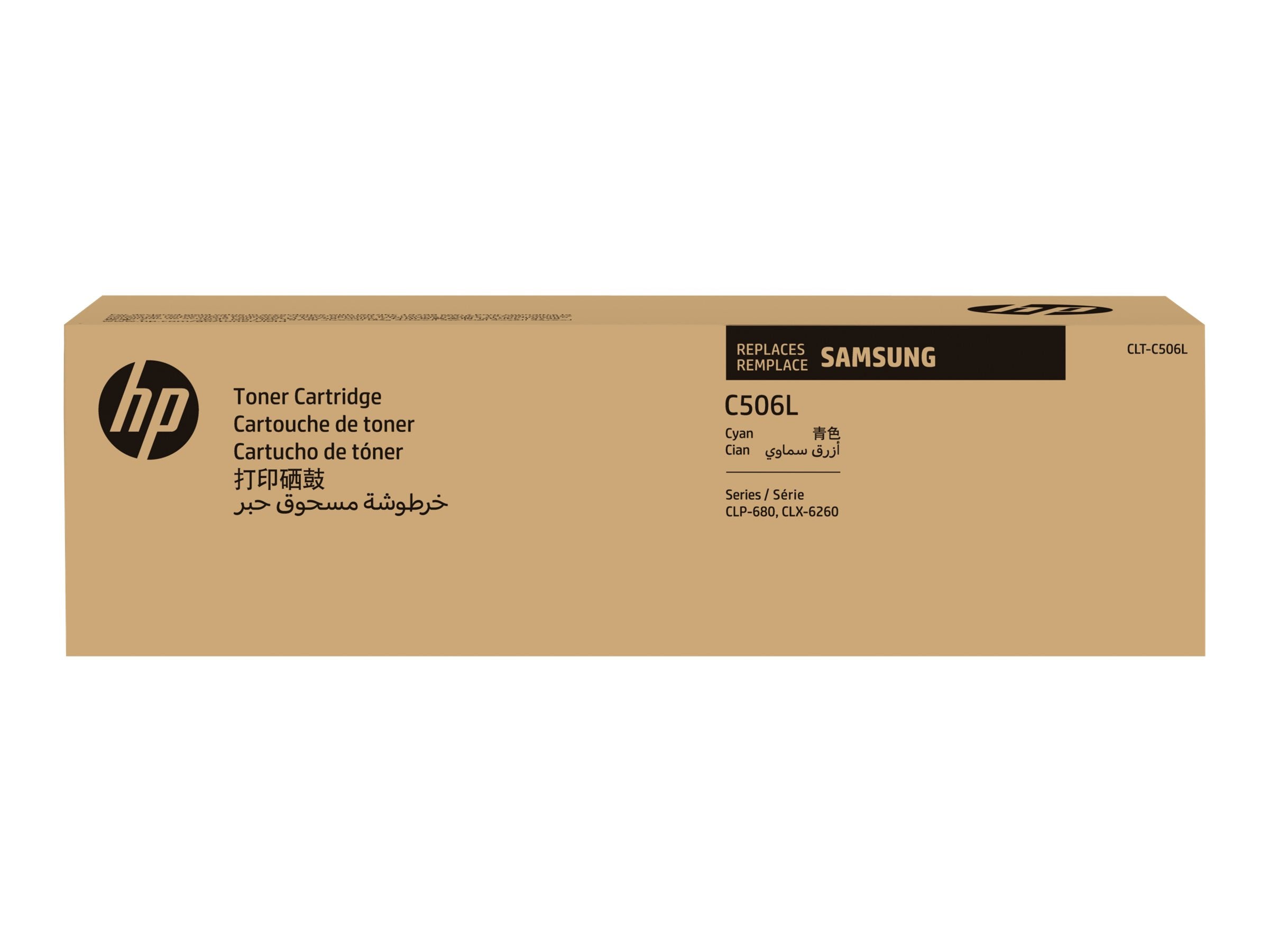 SAMSUNG original Toner cartridge LT-Cartridge506L/ELS High Yield Cyan Toner cartridge SU038A