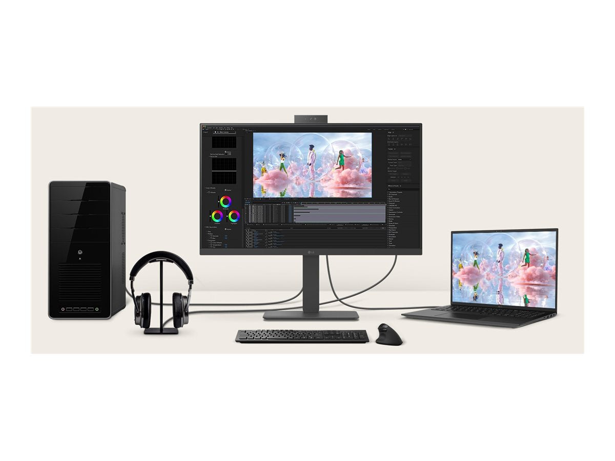 24BA850-B 24" FHD IPS HDMI USBC