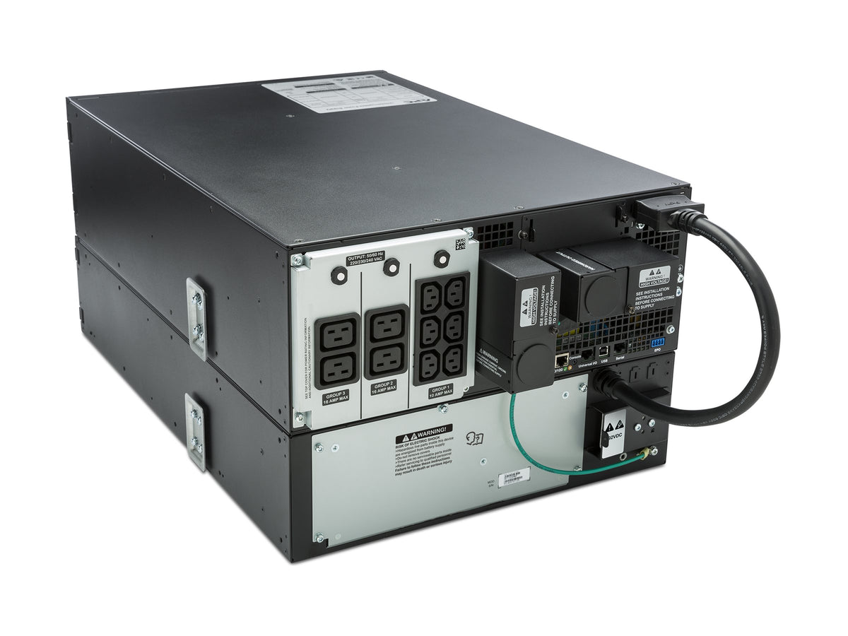 APC Smart-UPS SRT 192V 5kVA and 6kVA RM Battery Pack Battery enclosure rack-mountable 2 x battery lead acid 3U Black