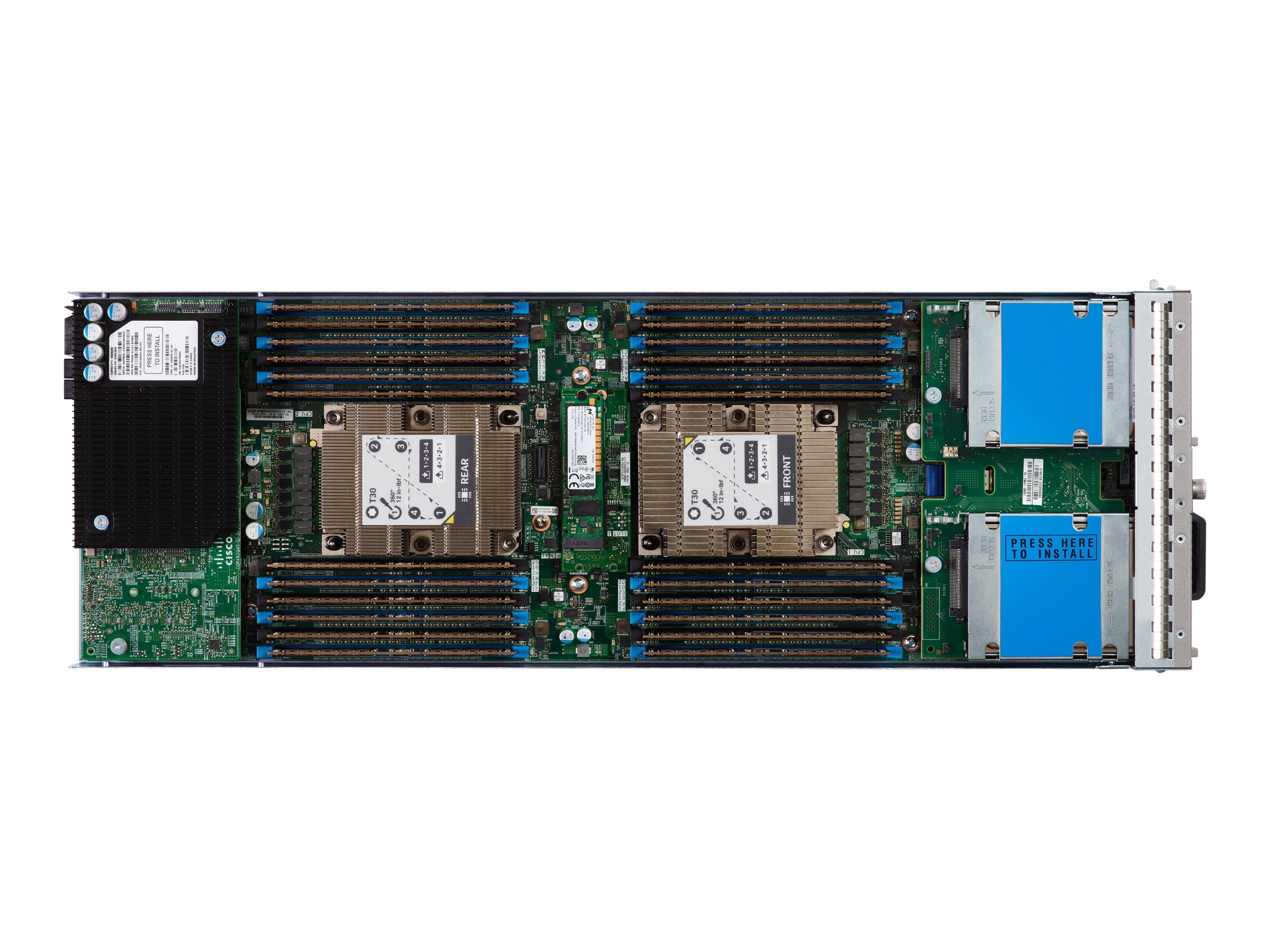 CISCO UCS B200 M5 Blade w/o CPU mem HDD mezz UPG REMANUFACTURED