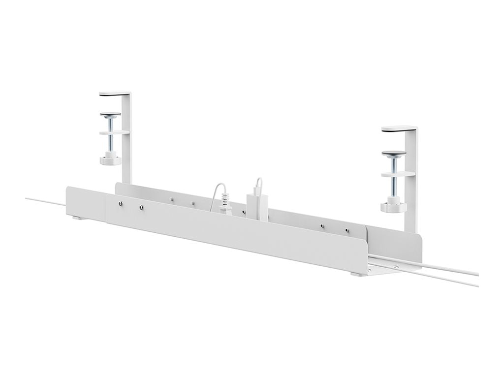 NEOMOUNTS Cable Management Tray max 5kg. clamp-on design universal white