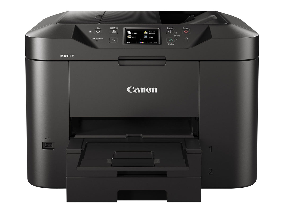 CANON MAXIFY MB2750 MFP colour ink-jet A4 210x297mm A4 22ppm copy 24 ipm print 500 sheets USB 2.0 LAN Wi-Fi USB host