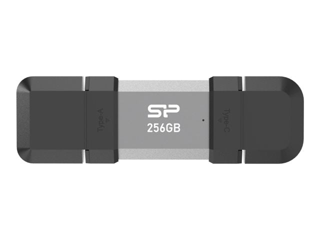 SILICON POWER Pendrive C51 256Go USB-A USB-C 200Mo/s Silver
